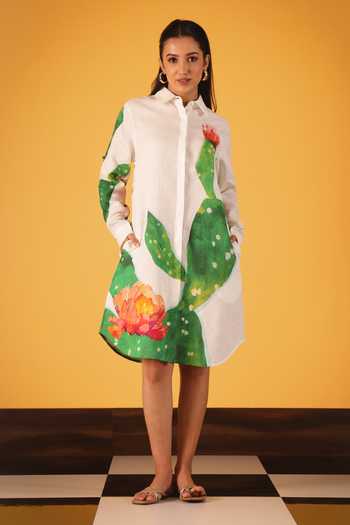 Satya Paul Sugar And Spikes Printed Tunic