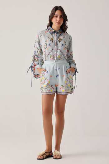 NOIB Mia Floral Print Shorts 