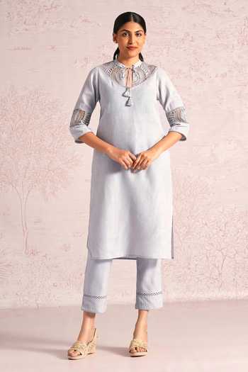 Kaveri Summer Threads Cara Kurta & Pant Set 