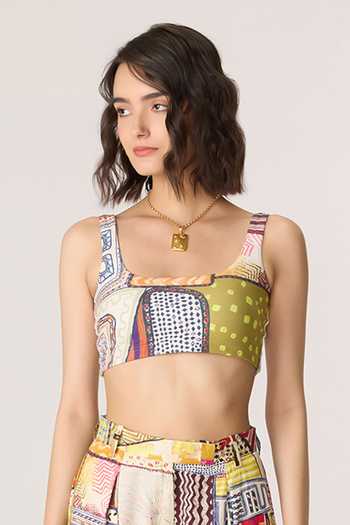 Saaksha & Kinni Juniper Printed Bustier 