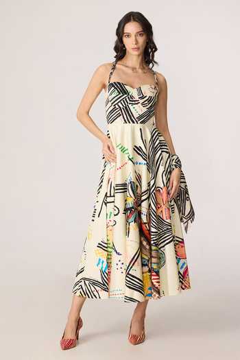 Saaksha & Kinni Marilyn Midi Dress 
