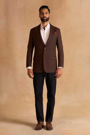 Raghavendra Rathore Jodhpur Sable Wool Blazer 