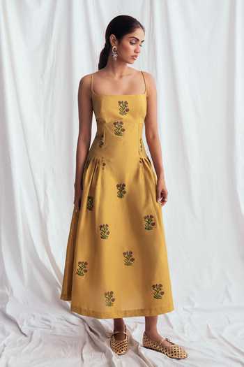 Jodi Nimbu Floral Print Dress 