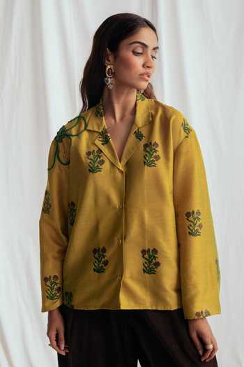 Jodi Nimbu Floral Print Shirt 