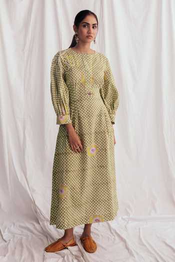Jodi Panna Printed Cotton Dress 