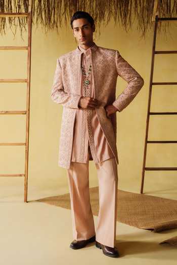 Amaare Rehmat Embroidered Sherwani Set