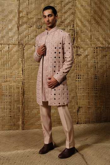 Amaare Lokan Hand Embroidered Sherwani Set