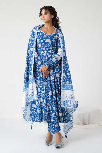 Baise Gaba Nabh Printed Anarkali Set 
