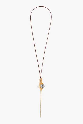 Outhouse Seanymph Crestfall Cord Pendant Necklace 
