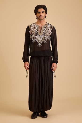 Siddartha Tytler Spider Yoke Sheer T-Shirt 