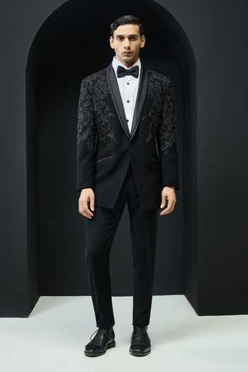 Sarab Khanijou Embellished Tuxedo Set  
