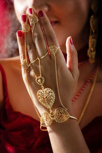 Manner Rakaan Heart Haathphool 