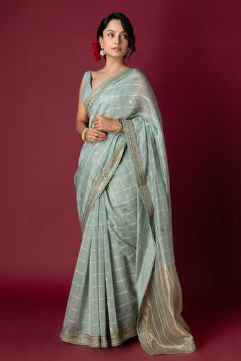 Monika Mathuria Datta Handloom Cotton Silk Saree 