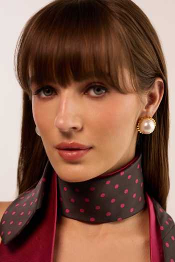 Anaash Empress Pearl Embellished Studs 