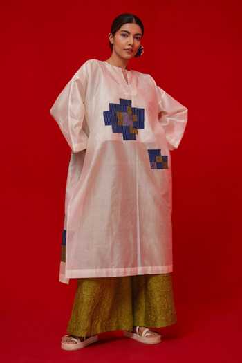 Stoique Grace Patchwork Embroidered Tunic 