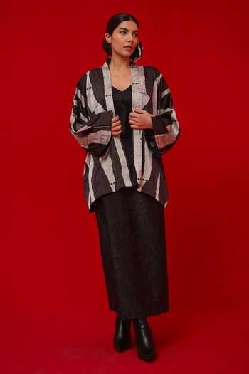 Stoique Discover Print Overlay Jacket 