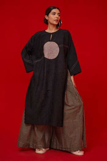 Stoique Pepper Patchwork Embroidered Tunic 