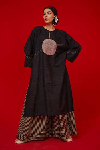Stoique Spring Patchwork Embroidered Tunic 