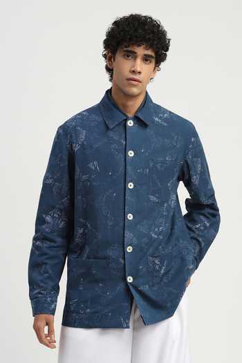 ABRAHAM AND THAKORE News Print Shirt 