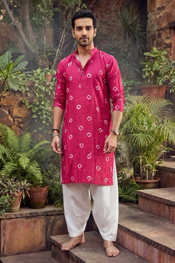 Jhambthreads Printed Kurta & Pyjama Set 