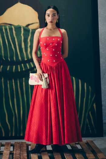 EASE Akari Embroidered Dress 