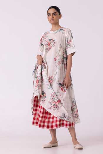 The Summer House Lily Floral Print Dress 