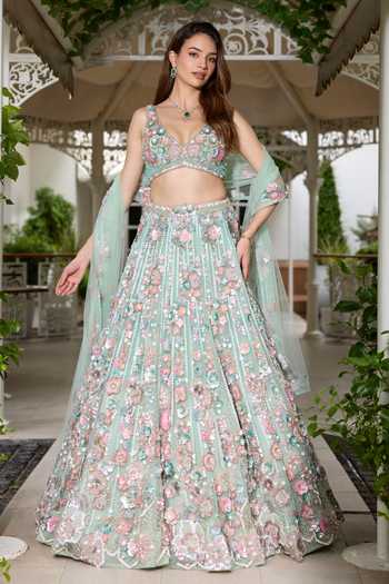 Opus Atelier Wendy Embroidered Lehenga Set 