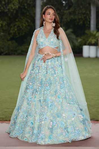 Opus Atelier Florence Embroidered Lehenga Set 