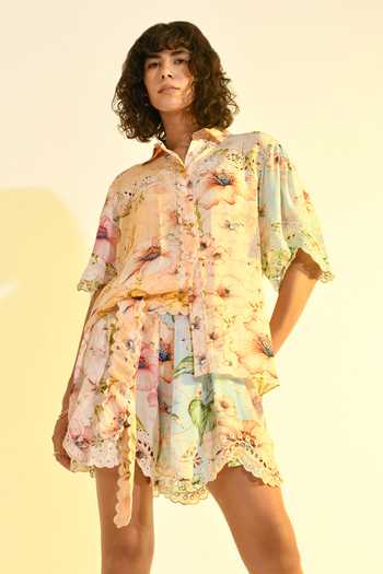 Bhanuni By Jyoti Aether Printed Shirt 