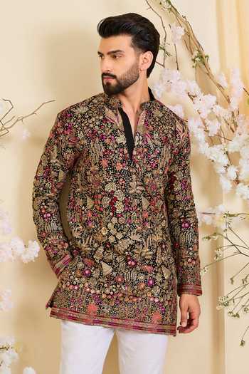 Kasbah Embroidered Georgette Kurta 