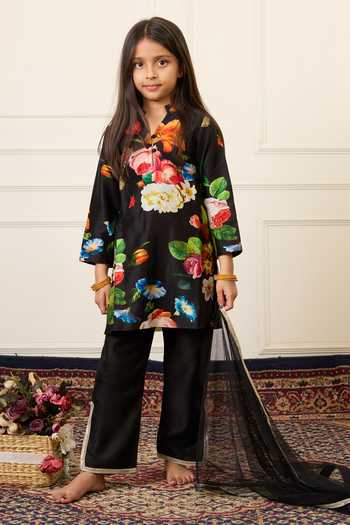 Mamma Plz Floral Print Kurta Set 