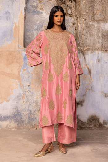 Charu Makkar Mehrunisa Embroidered Kurta & Pant Set 