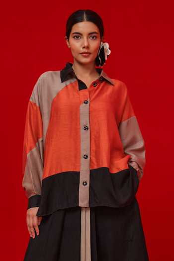 Stoique Ponder Colorblock Shirt 