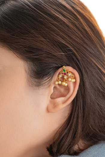 Do Taara Kundan Pair of Ear Cuffs 