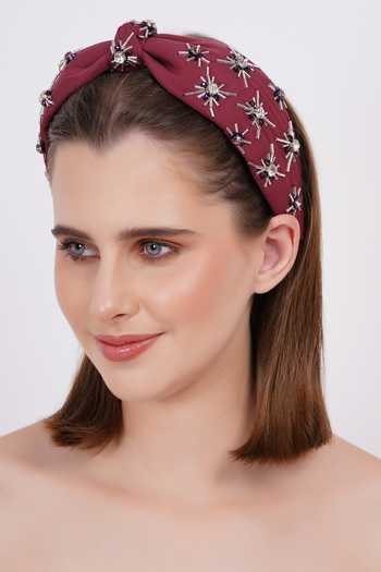 APT FOREVER Opulence Embroidered Headband 