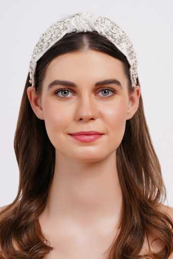APT FOREVER Effervescent Pearls Handmade Headband 