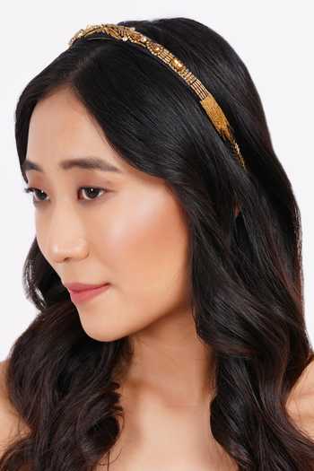 APT FOREVER Regal Beaded Headband 