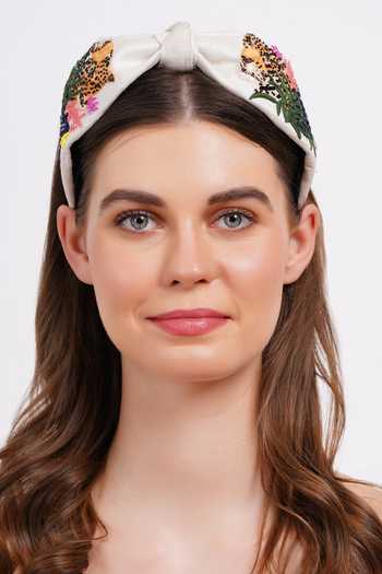 APT FOREVER Roaring Glam Feline Handmade Headband 