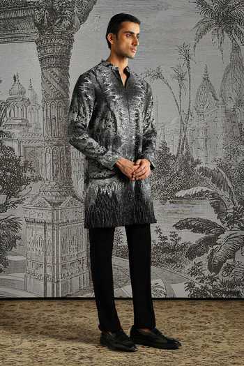 Asuka Abstract Print Kurta & Pant Set 