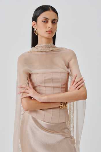 Aroka Soft Veil Corset Top 