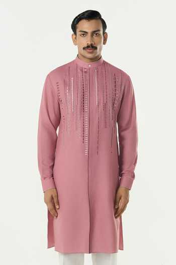 Line Out Line Lume City Thread Embroidered Kurta 