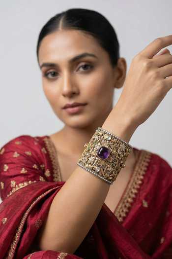 Zevar By Geeta Kundan Polki Bracelet 