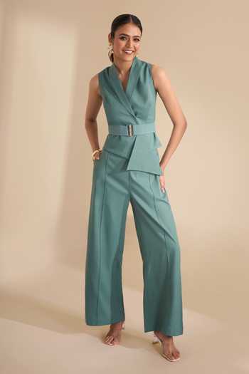 Naintara Bajaj Sleek Lapel Waistcoat & Trouser Set 
