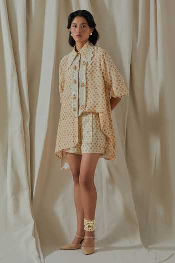 Aseem Kapoor Atri Printed Shirt & Shorts Set 