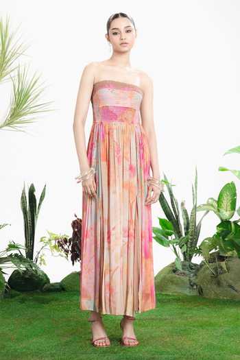 Siddhartha Bansal Cherry Pie Maxi Dress 