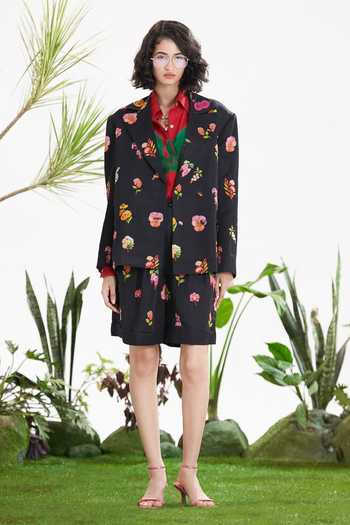 Siddhartha Bansal Thrill Seeker Blazer Shorts Set 