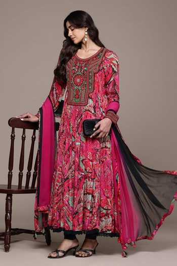 Ritu Kumar Fiza Printed Anarkali Set 