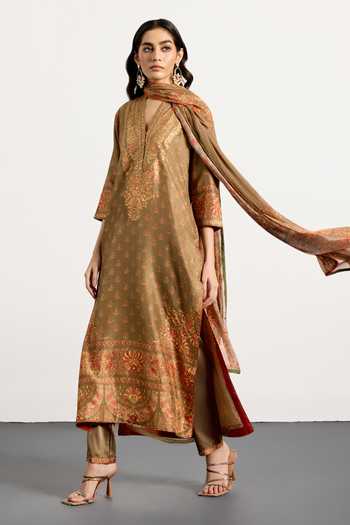 RI.Ritu Kumar Nazia Print Kurta Set 