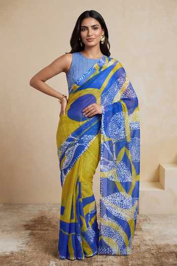 Satya Paul Empire Of Stone Saree