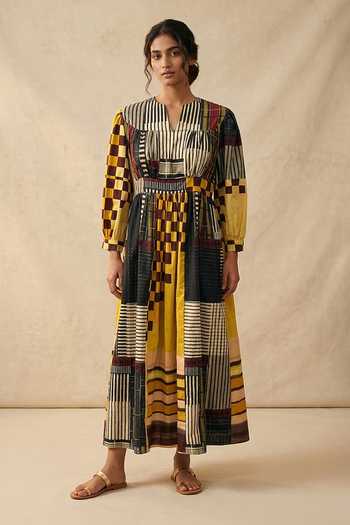 Vedika M Sundown Patch Dress 